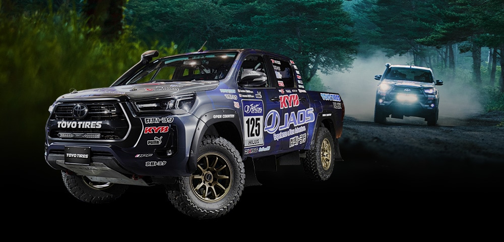 JAOS HILUX RALLY CAR