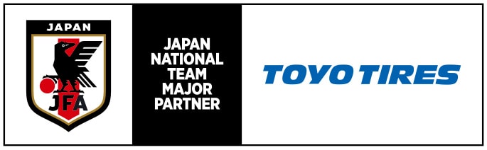 JAPAN NATIONAL TEAM MAJOR PARTNER TOYO TIRES