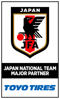 JAPAN NATIONAL TEAM MAJOR PARTNER TOYO TIRES