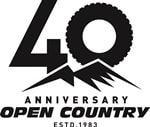 OPEN COUNTRY40周年ロゴ