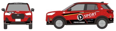 参戦車両イメージ（D-SPORT）