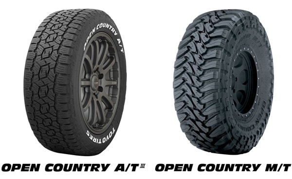 OPEN COUNTRY A/T ⅢおよびM/T