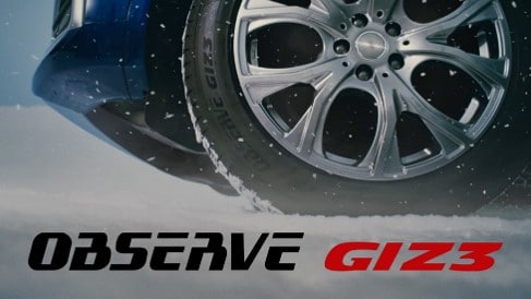 スタッドレスタイヤ「OBSERVE GIZ3」の テレビCFを放映開始 | プレス