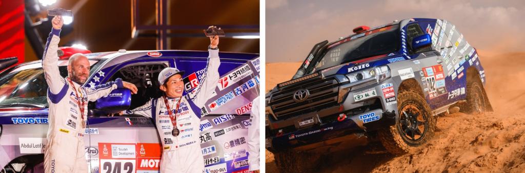 ダカールラリー2022で「OPEN COUNTRY」装着車両がクラス優勝 | プレス
