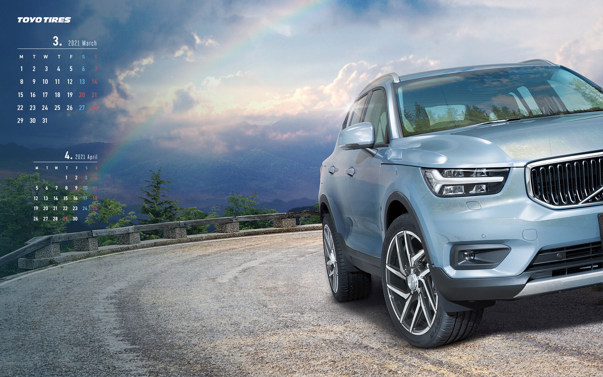 Toyo Tires オリジナル壁紙 カレンダー ギャラリー Toyo Tires トーヨータイヤ 企業サイト