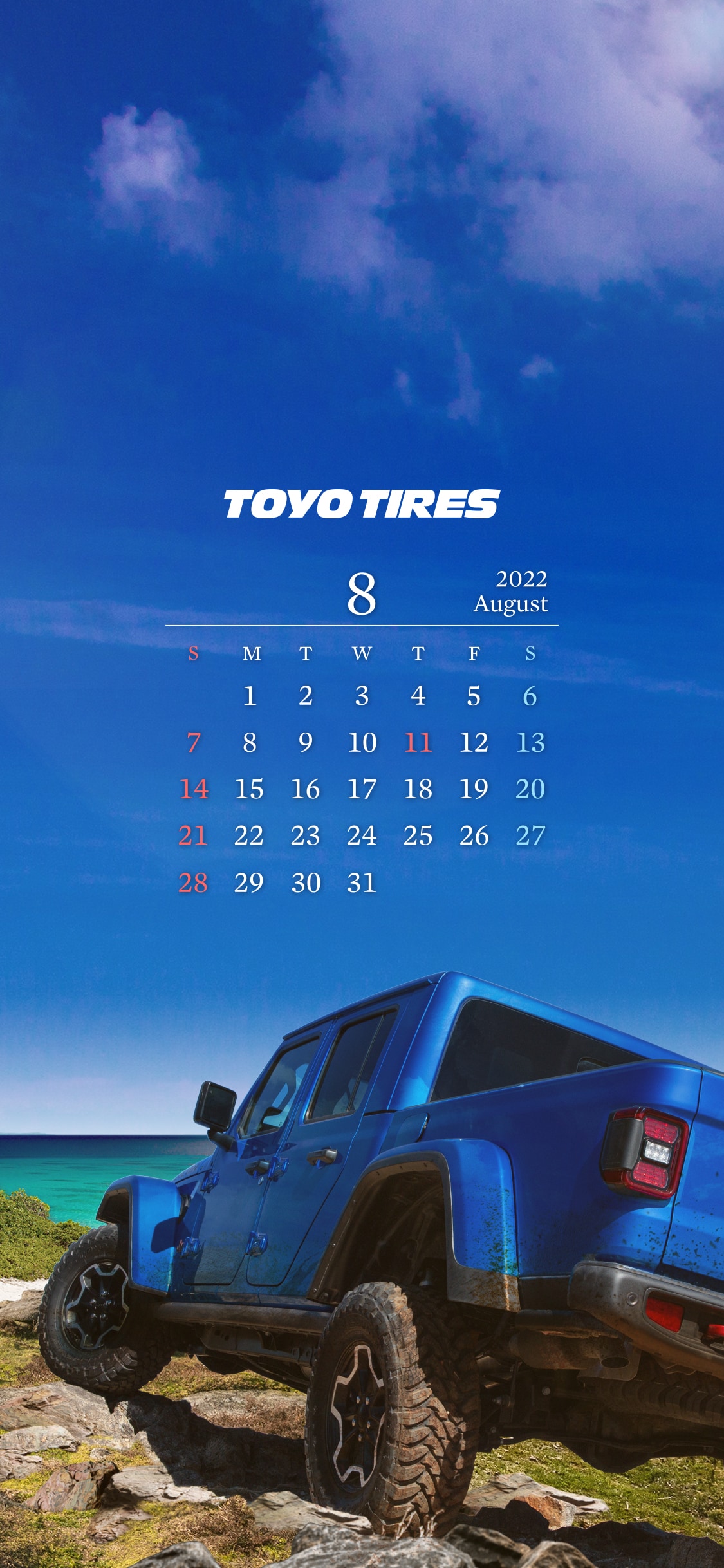 Toyo Tires オリジナル壁紙 カレンダー ギャラリー Toyo Tires トーヨータイヤ 企業サイト